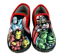 Boys Marvel Avengers Thor Hulk Iron Man Slippers Kids Mules Shoes Booties Size