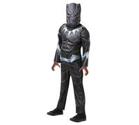 Boys Black Panther Deluxe Marvel Avengers Fancy Dress Costume
