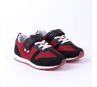 Boys Marvel Spiderman Easy Fasten Trainers Red