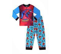 Boys Marvel Spiderman Long Pyjama Set W22 Red Blue (4-5 Years)