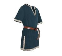 Boys' Medieval Tunic Children's Cosplay T-Shirts Costume Pirate Costume soldier costume Kids Police Roman Halloween Renaissance Viking Warrior Knight Tops Performance Costumes Carnival