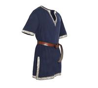 Boys' Medieval Tunic Children's Cosplay T-Shirts Costume Pirate Costume soldier costume Kids Police Roman Halloween Renaissance Viking Warrior Knight Tops Performance Costumes Carnival