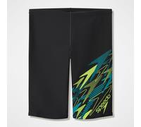 Speedo Boys Medley Logo Jammer Swimmers Black Size 11-12 Years