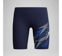 Speedo Boys Medley Logo Jammer Swim Trunks Swimmers Peacoat/Deep Sapphire Size 5-6 Years