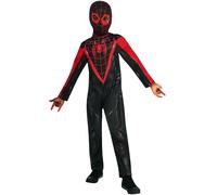 Boys Miles Morales Gamerverse Child Costume Spider-Man Marvel Movie Halloween