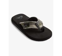 Boys Monkey Abyss Flip Flops in Green & Black