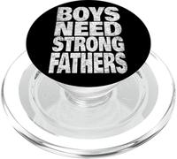 Boys Need Strong Men Biblical Father Role Models Heritage PopSockets PopGrip for MagSafe