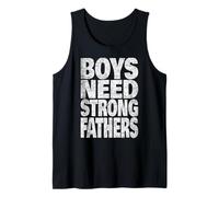 Boys Need Strong Men Biblical Father Role Models Heritage Tank Top