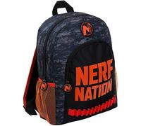 Boys Nerf Nation Backpack Kids Camouflage School Rucksack Lunch Book Travel Bag