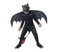 Boys Night Fury Toothless How To Train Your Dragon Cosplay Movie Kids Costume