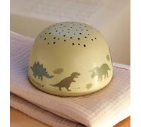 Boy's night light with star projector DINO A Little Lovely Company khaki