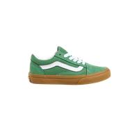 Boys Old Skool Shoes in Bright Gum Green