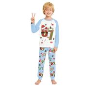 Boys Oversized Hoodie Baby's First Christmas Organic White Jumper Girls' for Kids Hat Preppy Smart Father and Baby Matching Outfits