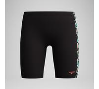 Boys Panel Jammer Black/Orange - 9-10 Neon Coral 9-10