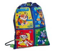 Boys Paw Patrol Drawstring Gym Bag Kids Chase Marshall Nursury School Swim Bag PE Kit Trainer Backpack