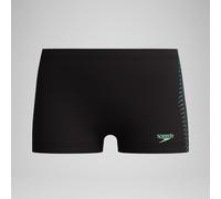 Boys Plastisol Placement Aquashorts Black/Green - 5-6 Anthracite / Alfalfa Green 5-6