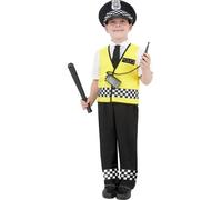 Boys Policeman Fancy Dress Costume - all sizes