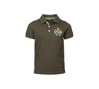 Boy's Polo Shirt 100% Cotton Short Sleeve T-Shirt Embroidered Polos Tops (as8, Age, 9_Years, 10_Years, Regular, Fordon III Olive)