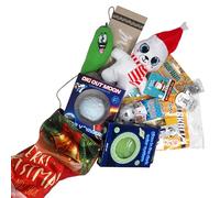 Boys Pre Filled Christmas Stocking Stuffed With 12 Novelties & Gifts