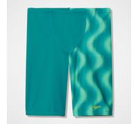 Boys Printed V-Cut Jammer Turquoise - 8 Turquoise 8