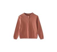 Boys Puddle Suit Kids Round Neck Sweaters Baby Girls Boys Solid Colour Jumpers Toddler Knitwear Unisex Basic Cardigans Knitted Tops Fall Winter Spring Clothes Coffee 18-24 Months
