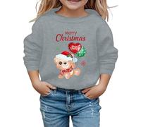 Boy's Pullover - Ugly Pullover Sweatshirt with Round Neck Print Christmas (1-14 Years) Parties Gatherings Daily Outings Celebrations