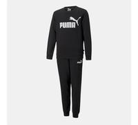 Boys Puma Junior Number 1 Logo Sweat Suit Fl B in Black