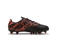 Boy's Puma Juniors Attacanto FG/AG Football Boots in Black