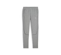 Boy's Puma Juniors TeamFINAL Casuals Knitted Pants in Grey