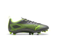 Boy's Puma Juniors Ultra 5 Play FG/AG Football Boots in Silver