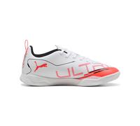 Boy's Puma Juniors Ultra 5 Play IT Football Boots in White