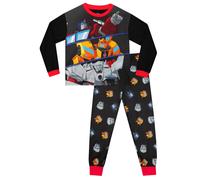 Boys Pyjama Set Transformers Black 9-10 Years