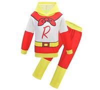 Boys Pyjama Sets Ryan Long Sleeve World Christmas Pajamas Red Pjs (red, 6-7years)