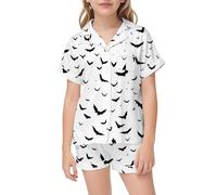 Boys Pyjamas Halloween for Girls Pjs Snowman Pumpkin Spider Cotton Toddler Clothes Fun Set Skeleton Unisex Lantern Sets Outfit Sleepwear