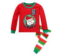 Boys Pyjamas Set, Christmas Pyjamas Family Girls Long Sleeve 2 Pieces Pjs Set 2 Pieces Tracksuit Toddler Clothes Sleepwear Long Sleeve Childrens Nightwear Halloween Kids