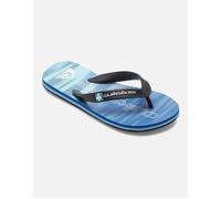 Boys Molokai Art II Flip Flops in Blue 2