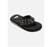 Boy's Quiksilver Kids Monkey Abyss Flip Flops - Black