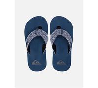 Boy's Quiksilver Kids Monkey Abyss Flip Flops - Navy/Navy - Size: 12K