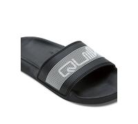 Boy's Quiksilver Kids Rivi Wordmark Summer Beach Pool Slide Slider Sandals - Black