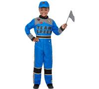 Boys Racing Driver Fancy Dress Costume