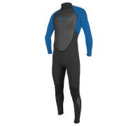 Boys Reactor-2 3/2mm Back Zip Wetsuit in Black & Ocean