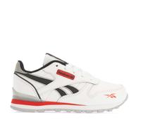 Boy's Reebok Juniors Classic Leather Step N Flash Shoes in White
