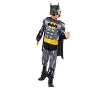 Boys Refresh Metallic Batman DC Superhero Cosplay Cape Fancy Dress Kids Costume