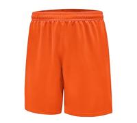 Boys Regular School Shorts Teenagers Causal Comfy Breathable Elasticated Waist Kids School Uniform Size Summer Light Holiday Pants Smart Running Activewear Workout Athletic Pants 13-14 Years Orange