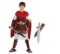 Boys Roman Centurion Gladiator Sparticus Fancy Dress COSTUME + ROMAN SWORD : Size: 5 - 7 years