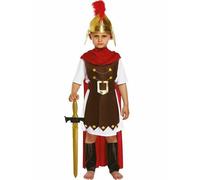 Boys Roman Gladiator General Centurion Book Day Costume To Fit Ages 4-12 Years
