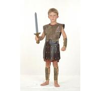 Boys Roman Soldier Fancy Dress Costume / outfit with accessories