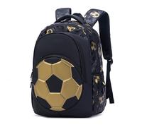 Boys School Backpack - Blue Waterproof Nylon Storage, Youth Sports Carry Pack, Student Travel Gear, Large Capacity Bag With Adjustable Padded Shoulder Straps | Daily Commuting Use For Middle Grade Lea