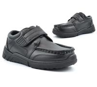Boys School Shoes Boys Touch Fastening School Shoes Size 5 Touch Fasten Shoe Maxwell Outlander Size 6 Easy Fasten Shoe Sizes 10 Child - 11/12/13/1/2/3/4/5/6 Black 3 UK