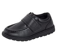 Boys School Shoes for Kids 1 UK Black